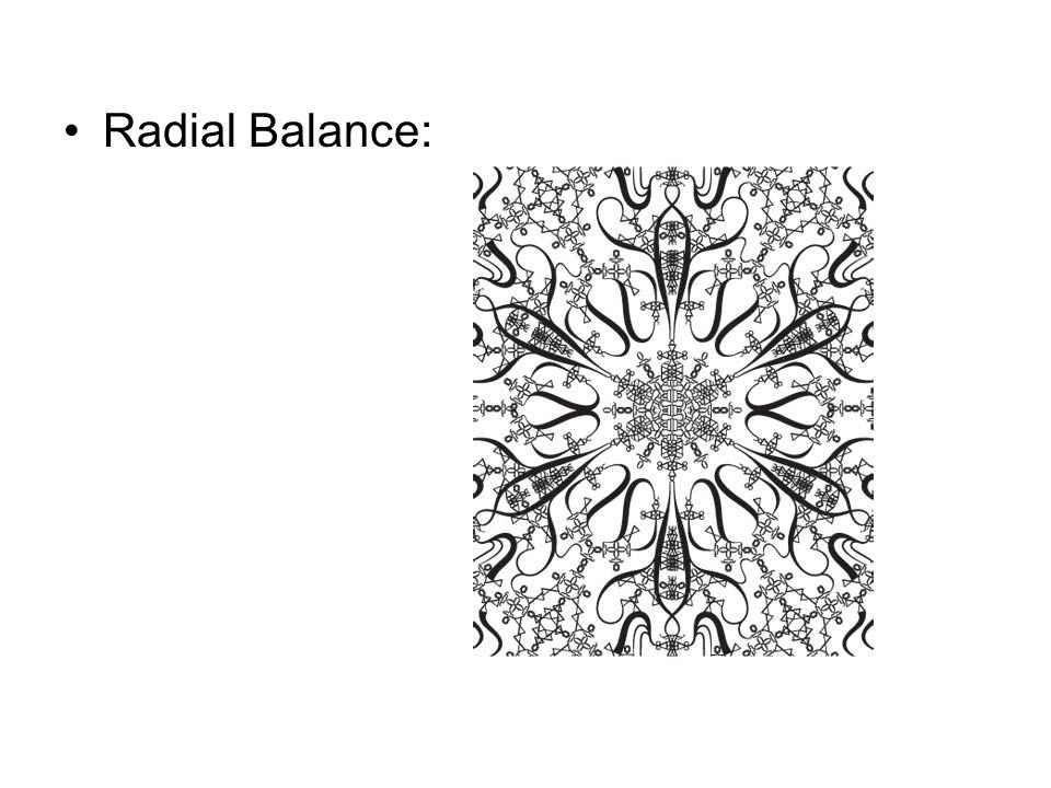 Radial Balance: