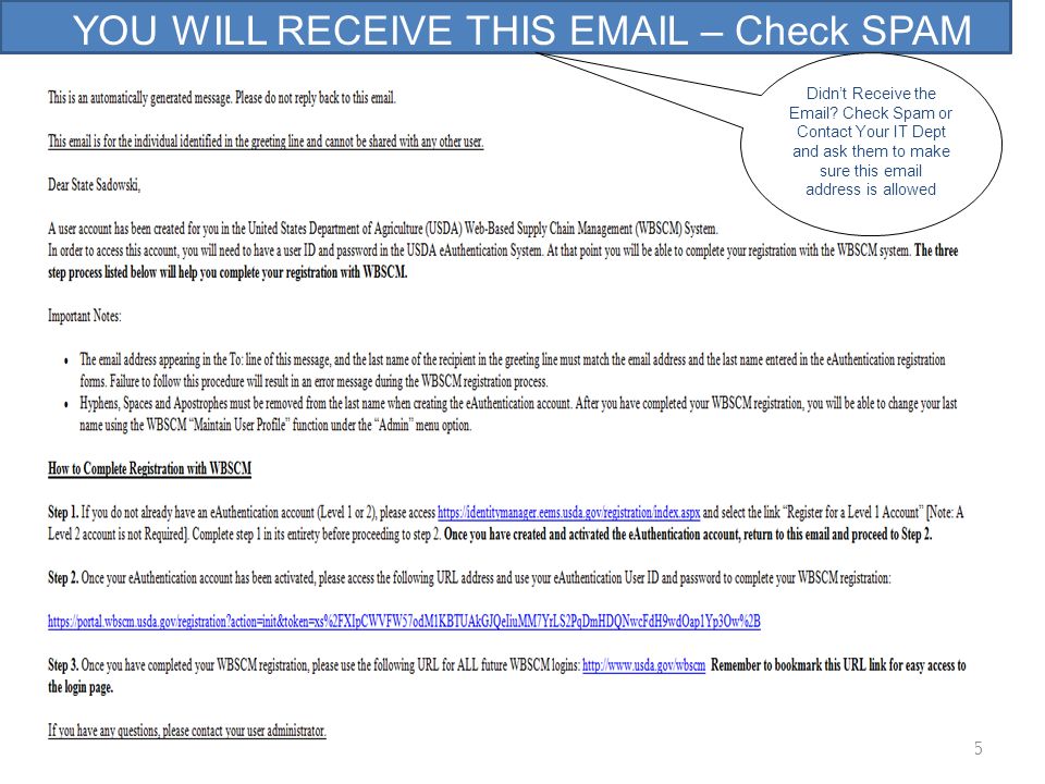 YOU WILL RECEIVE THIS  – Check SPAM