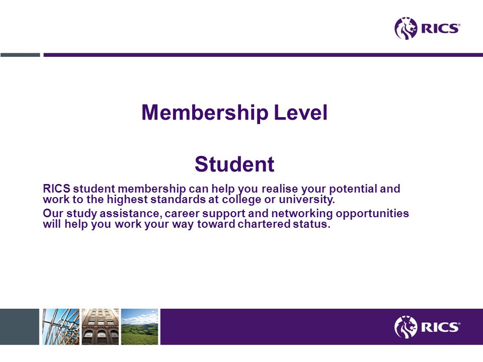 Membership Level Student