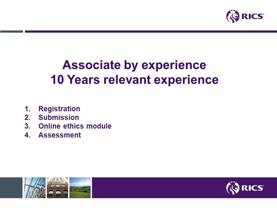 Associate by experience 10 Years relevant experience