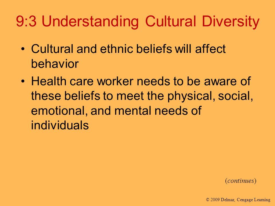 9:3 Understanding Cultural Diversity