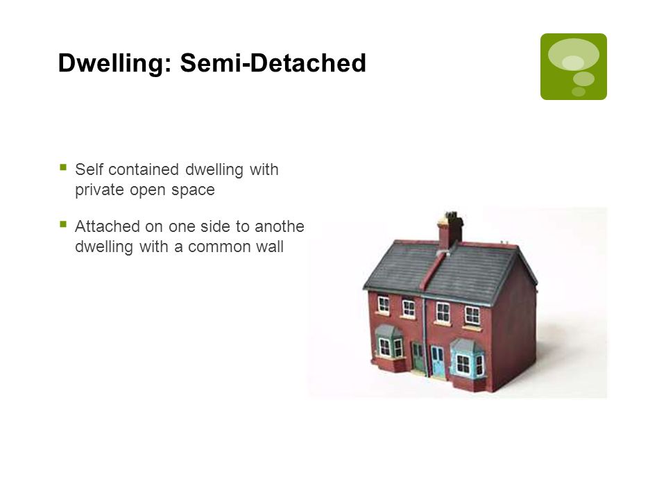 Dwelling: Semi-Detached