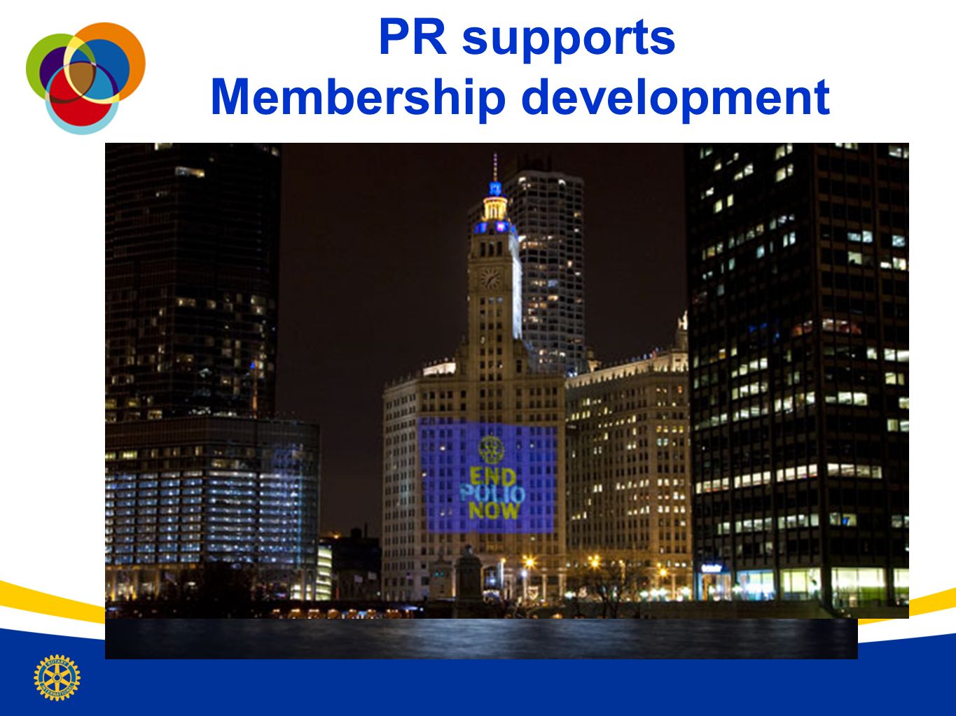 PR supports Membership development