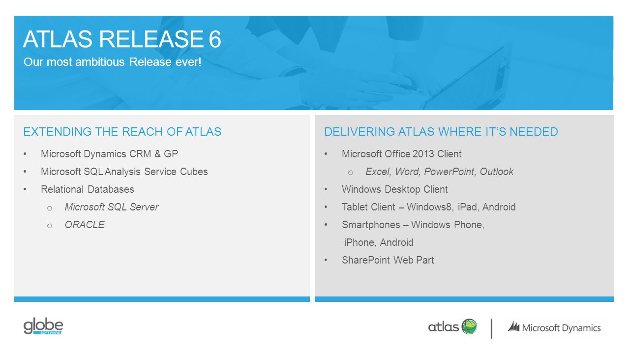 ATLAS RELEASE 6 Our most ambitious Release ever!
