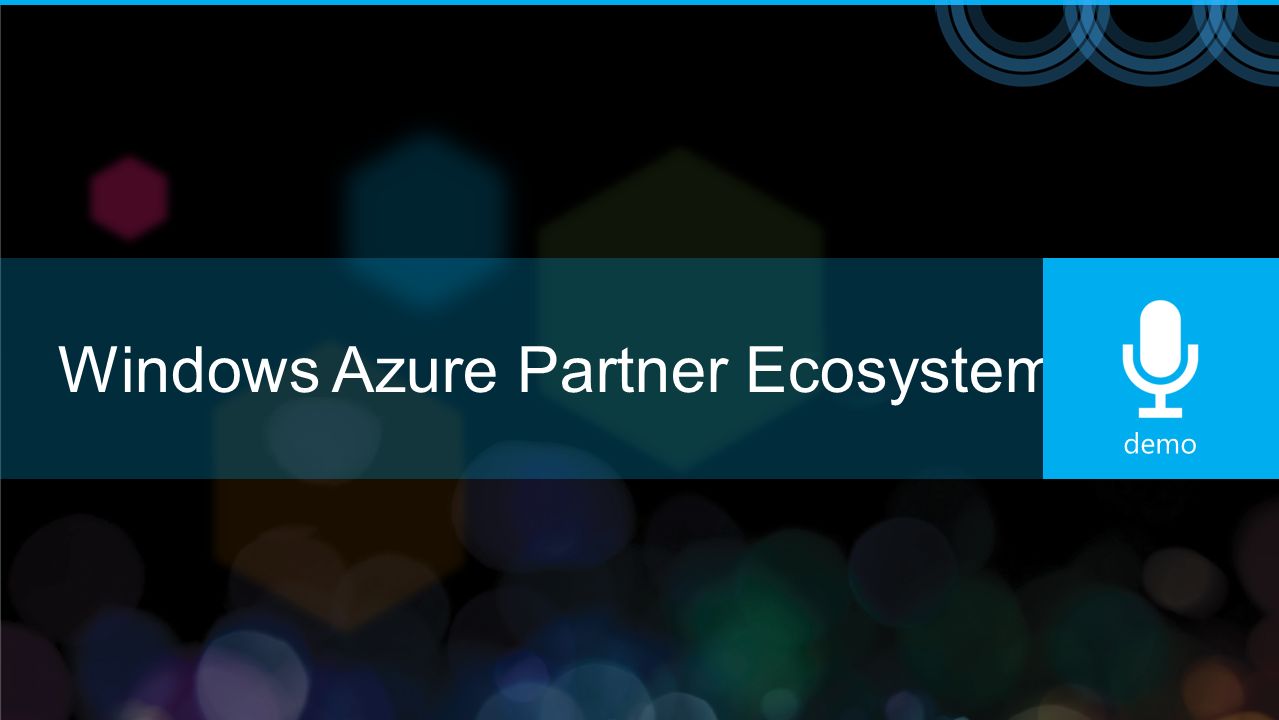 Windows Azure Partner Ecosystem