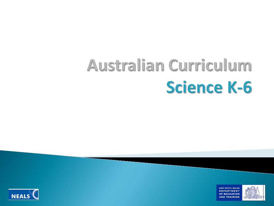Australian Curriculum Science K-6