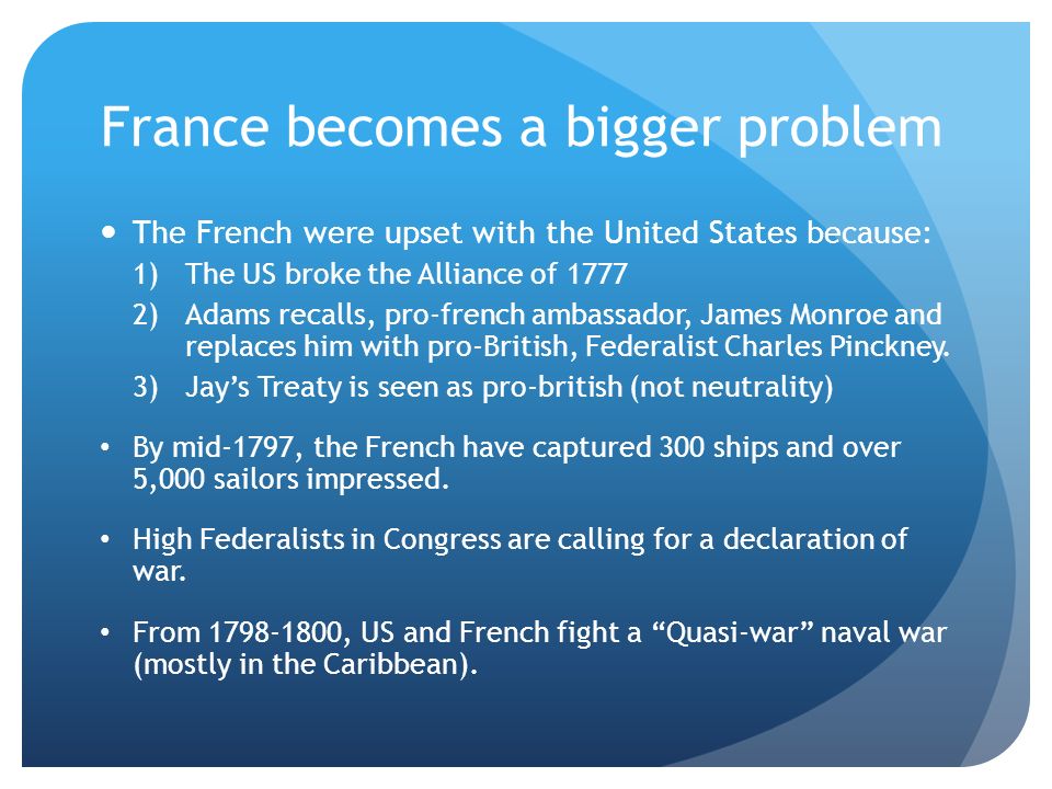 France becomes a bigger problem