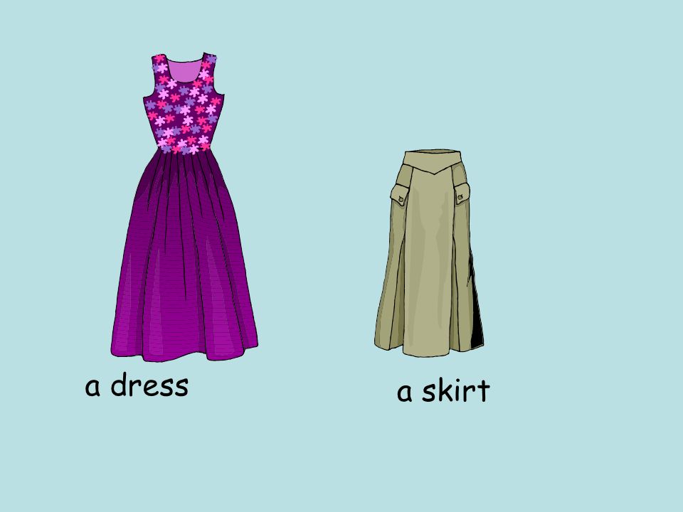 a dress a skirt