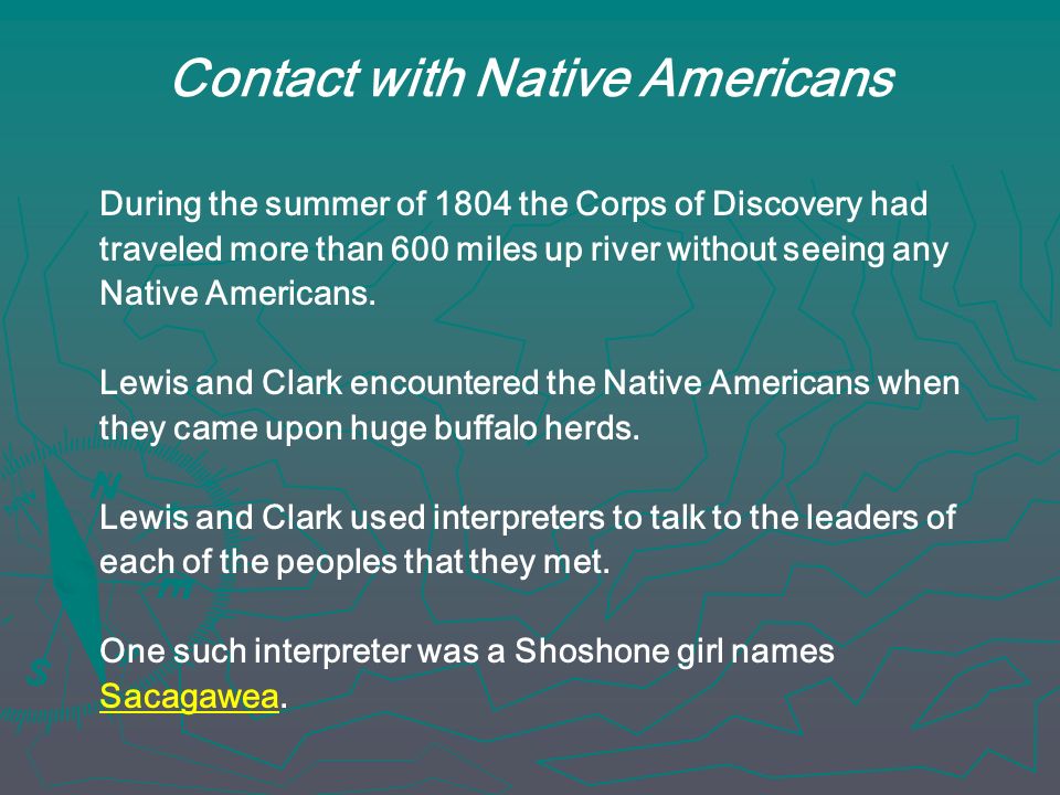 Contact with Native Americans