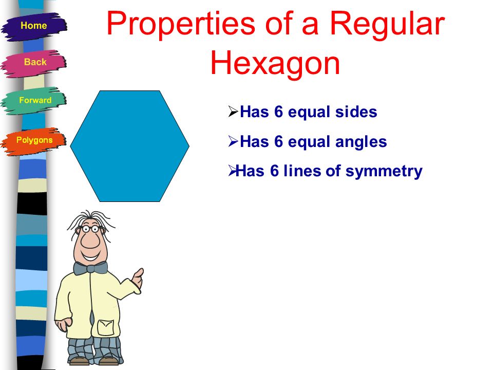 Properties of a Regular Hexagon