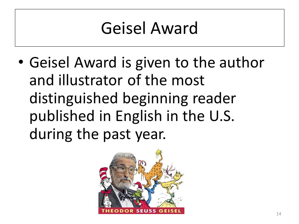 Geisel Award