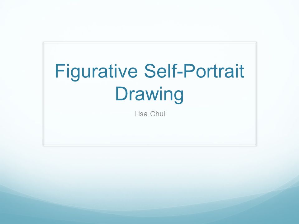 Figurative Self-Portrait Drawing