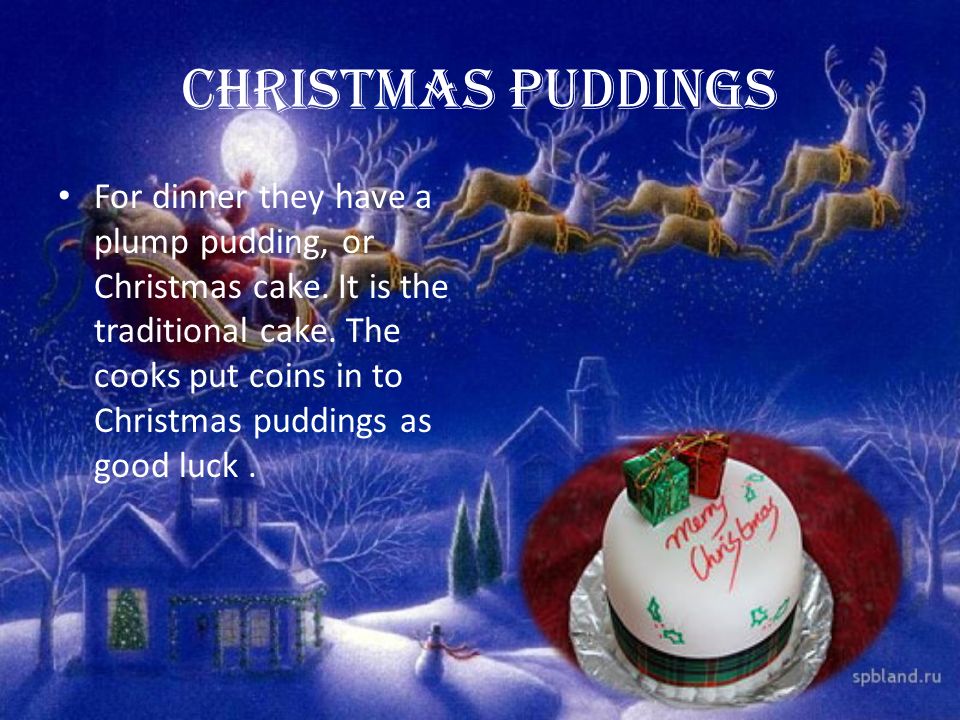 Christmas puddings