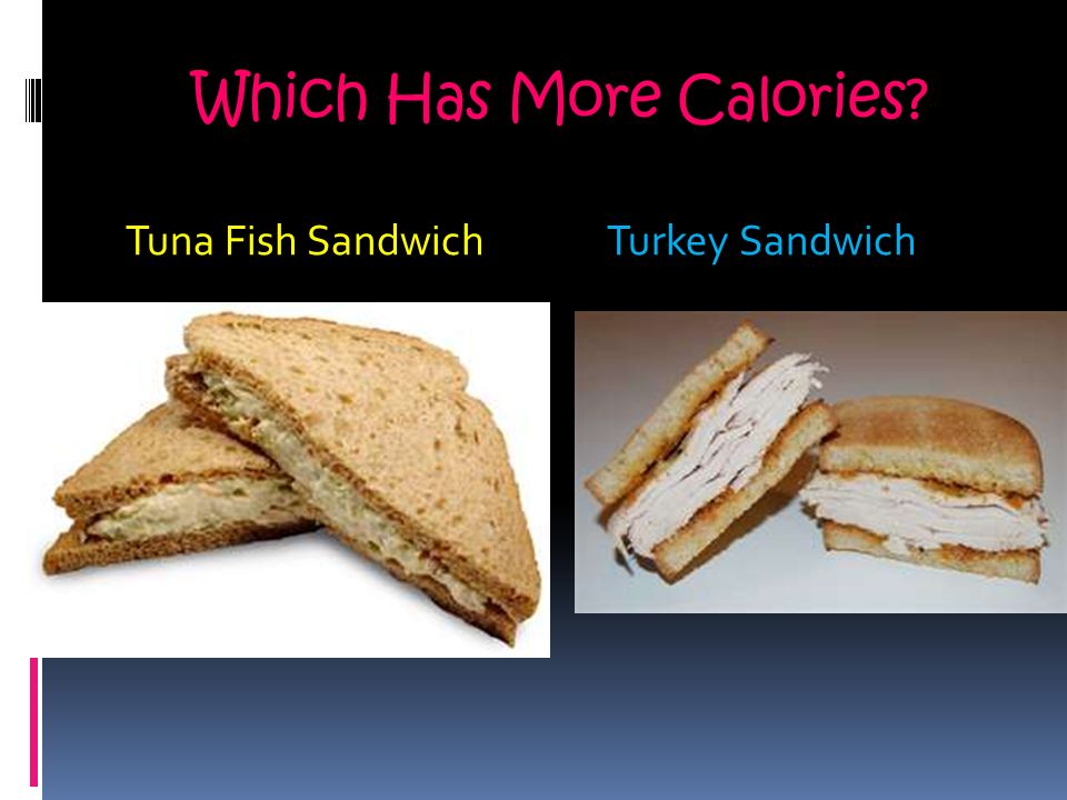Which Has More Calories