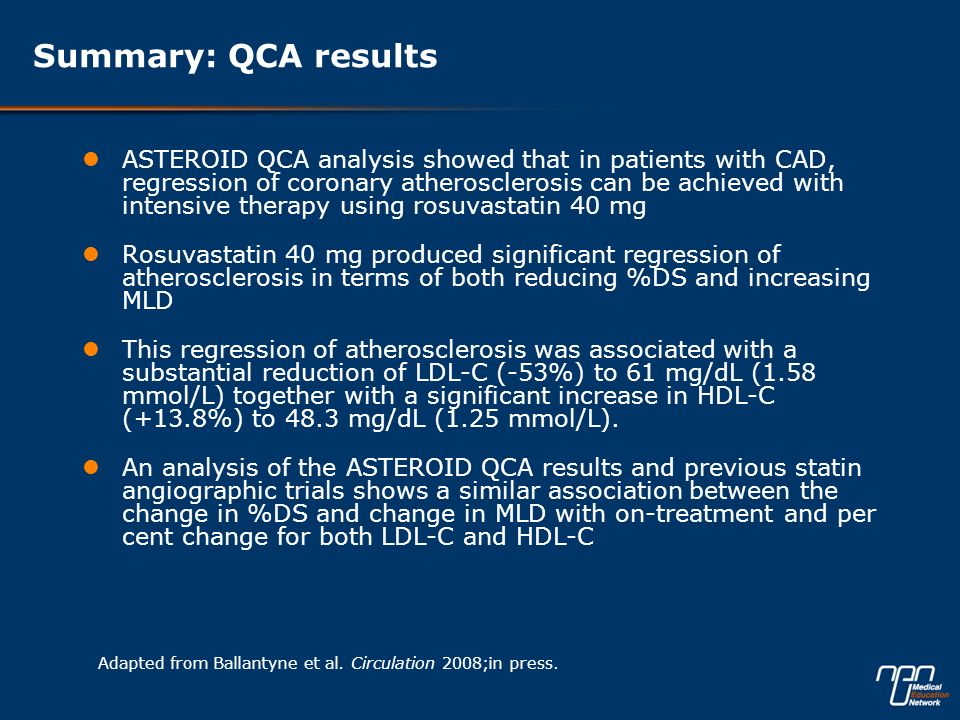 Summary: QCA results