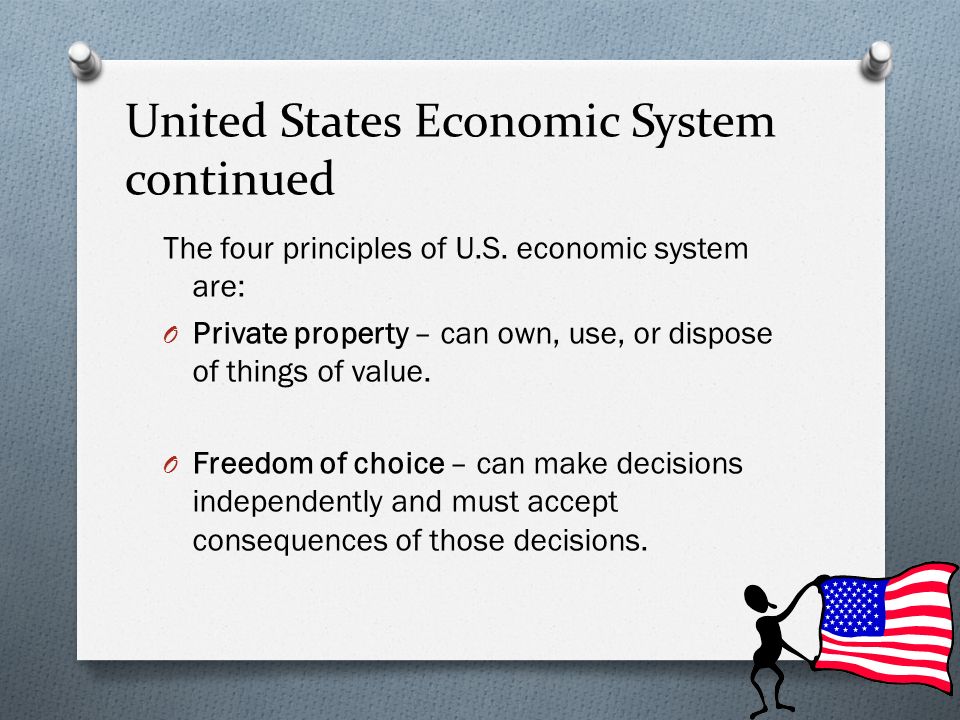 United States Economic System continued
