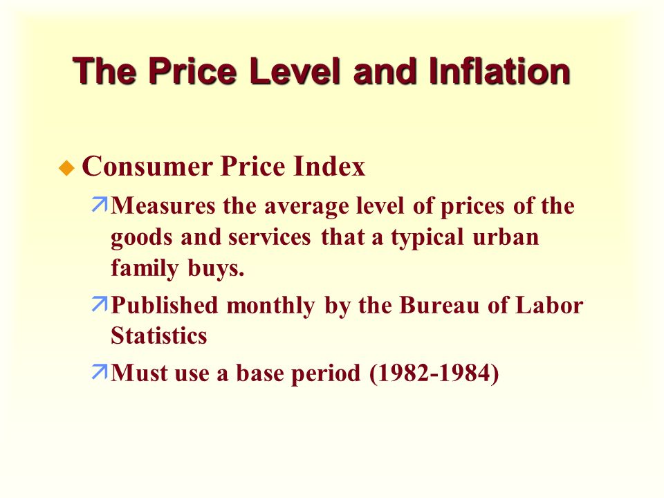 The Price Level and Inflation