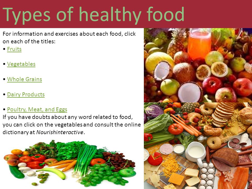 healthy food vs unhealthy food