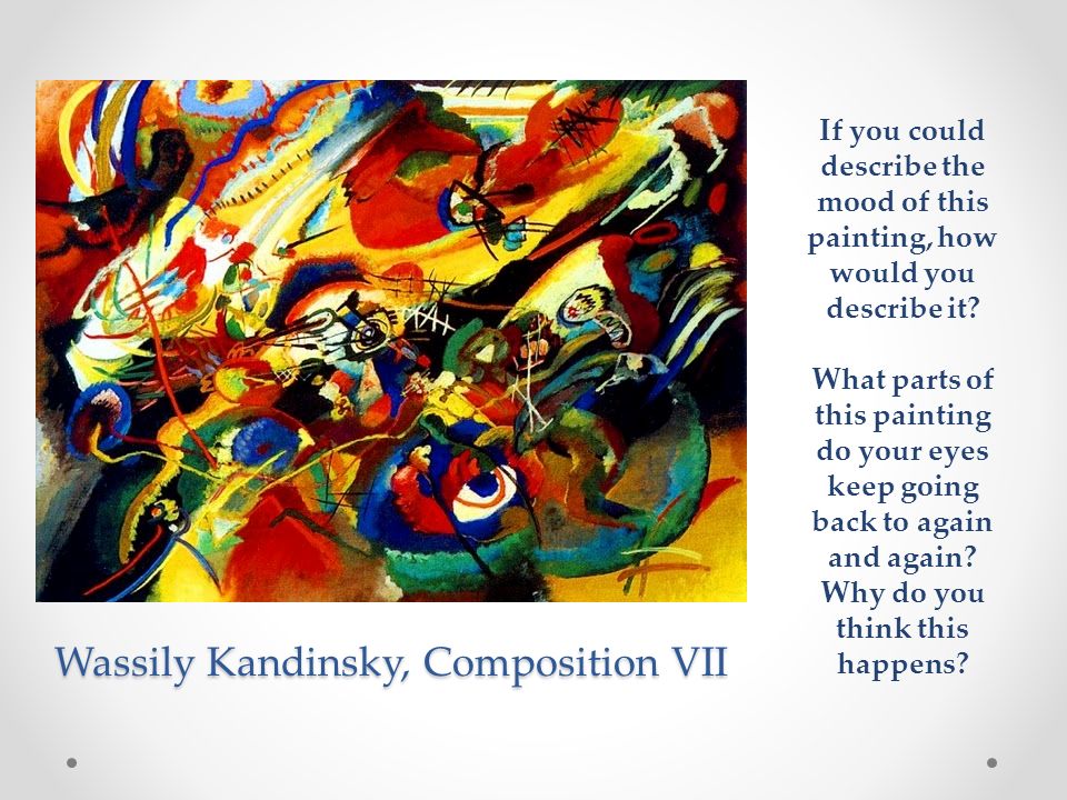 Wassily Kandinsky, Composition VII
