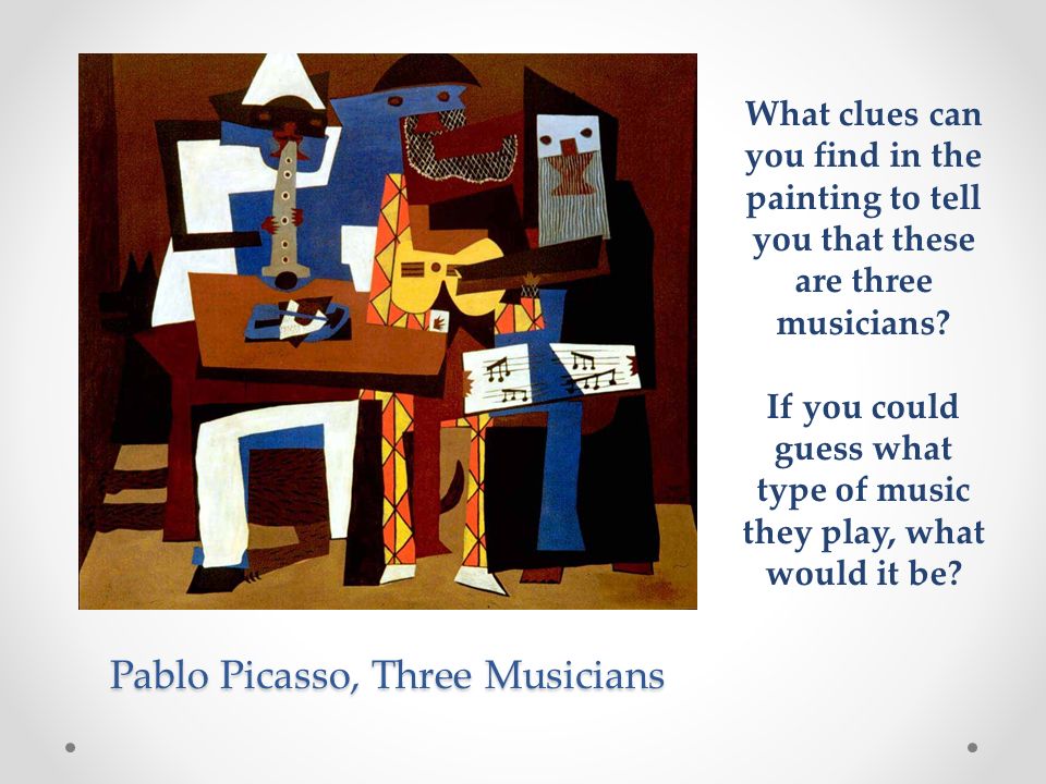 Pablo Picasso, Three Musicians