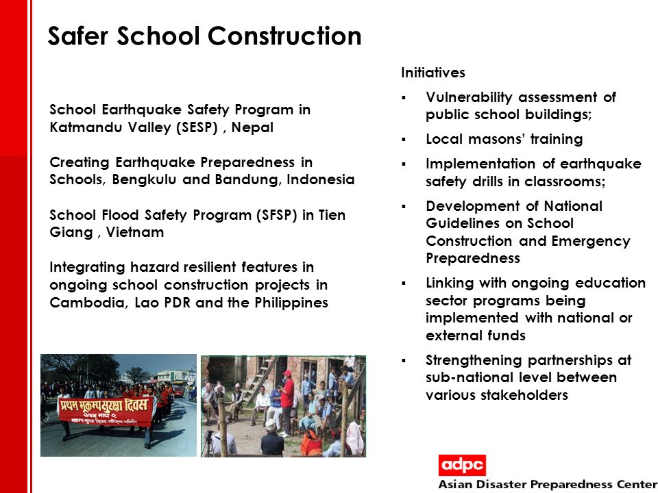 Safer School Construction