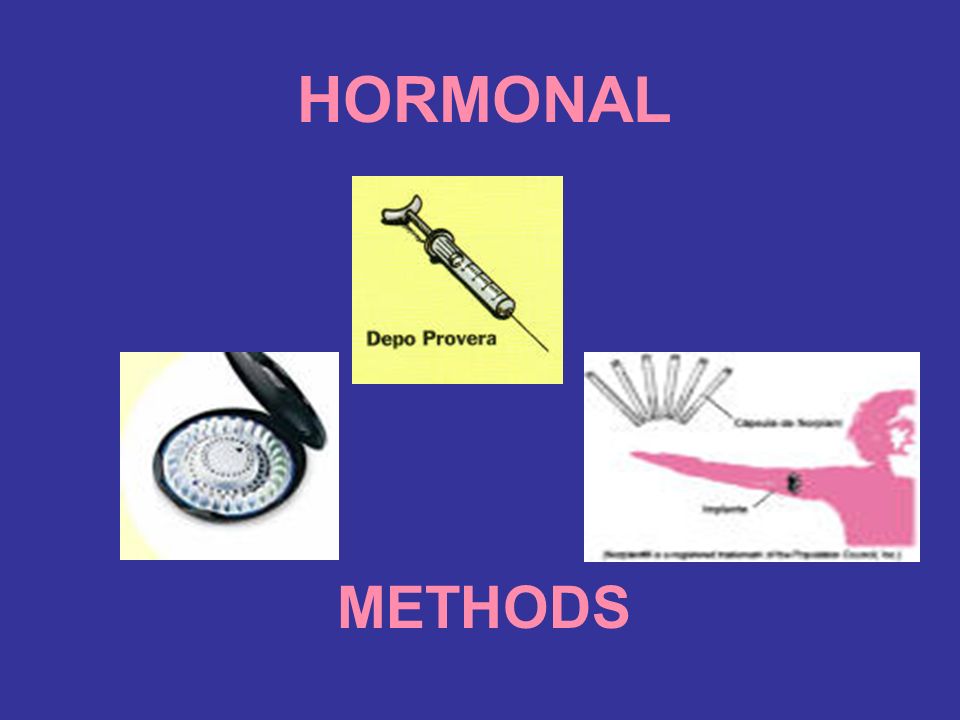 HORMONAL METHODS