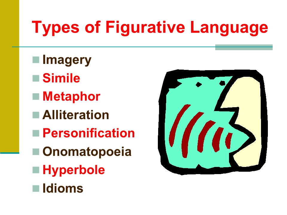 Types of Figurative Language
