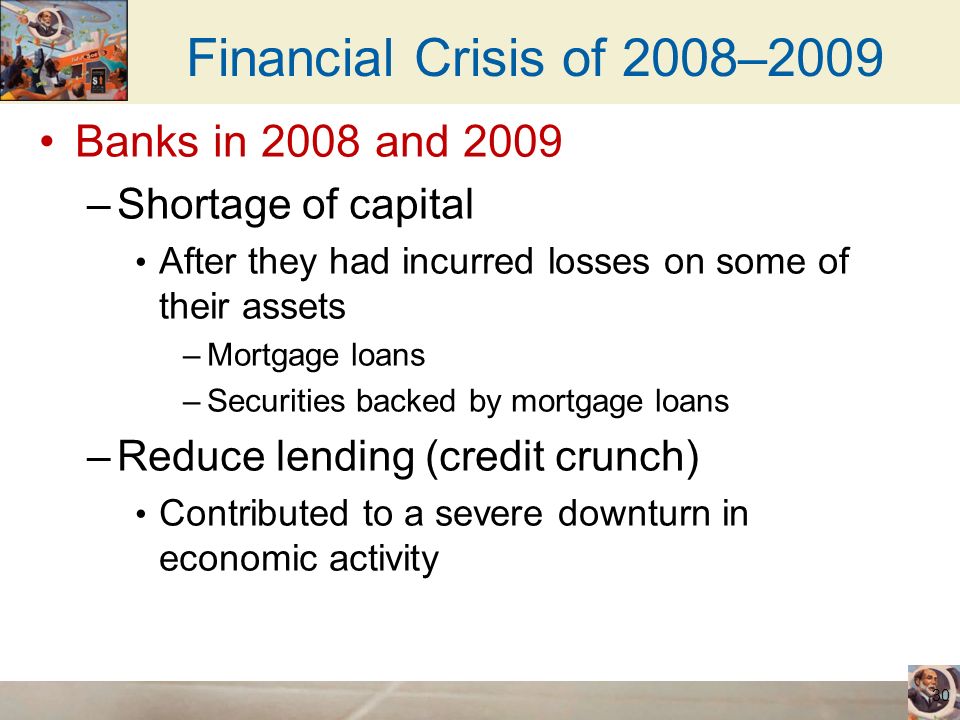 Financial Crisis of 2008–2009 Banks in 2008 and 2009