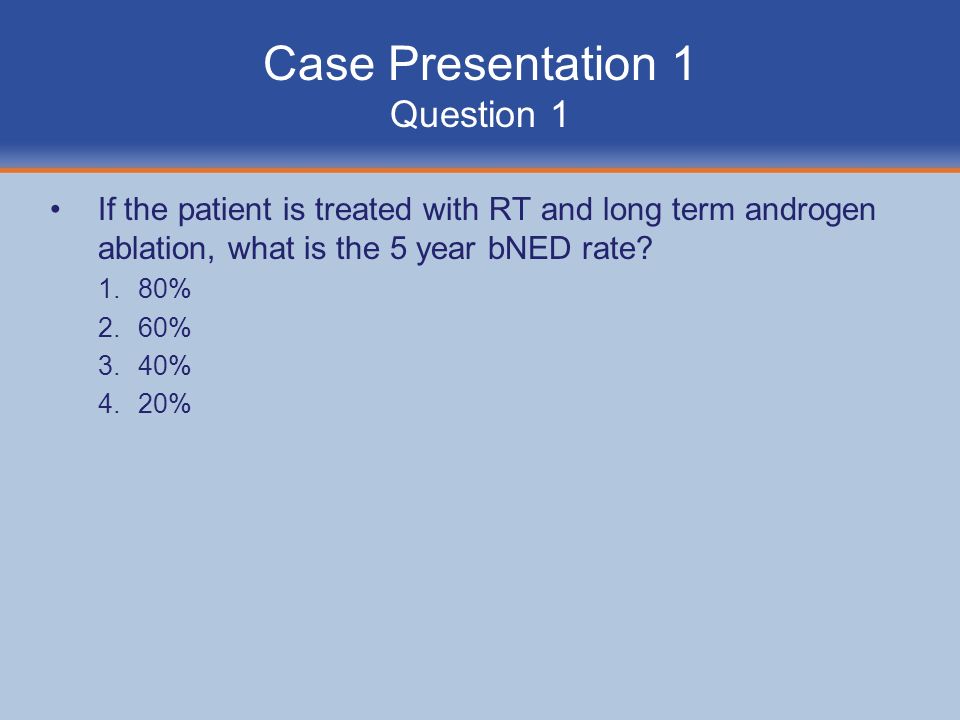 Case Presentation 1 Question 1