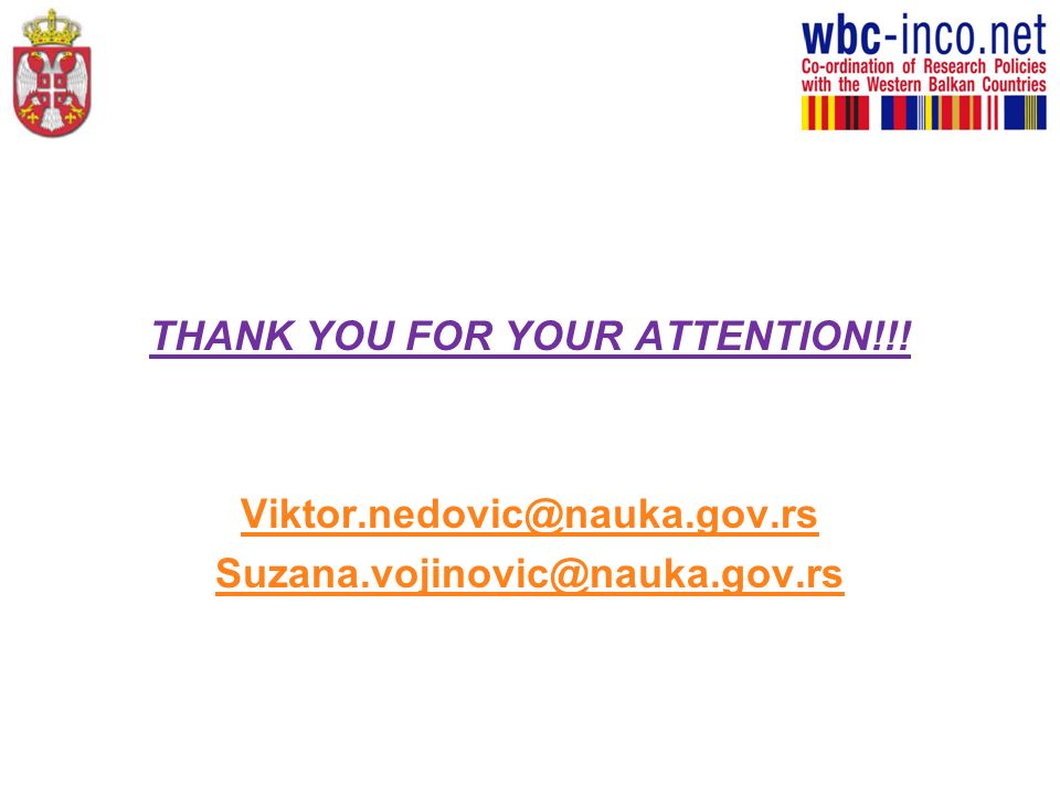 THANK YOU FOR YOUR ATTENTION. Viktor. gov. rs Suzana