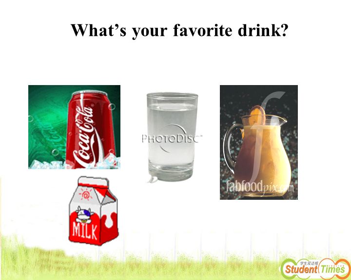 What’s your favorite drink