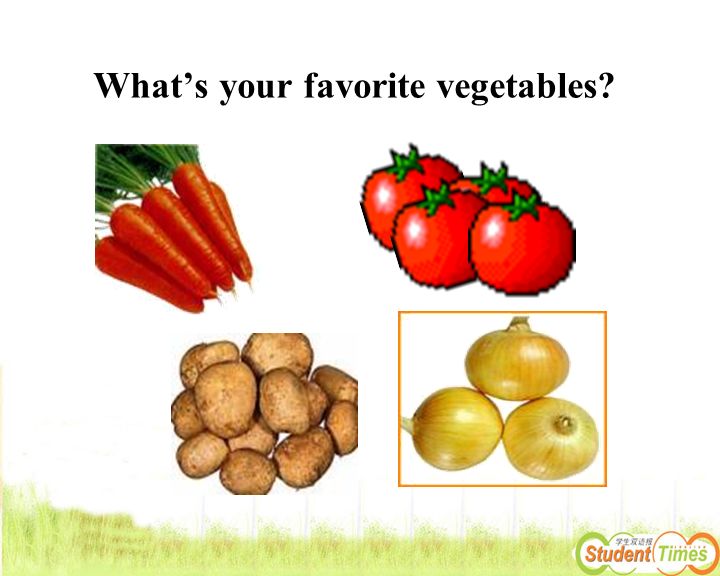 What’s your favorite vegetables