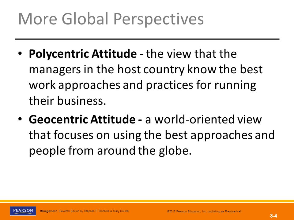 More Global Perspectives