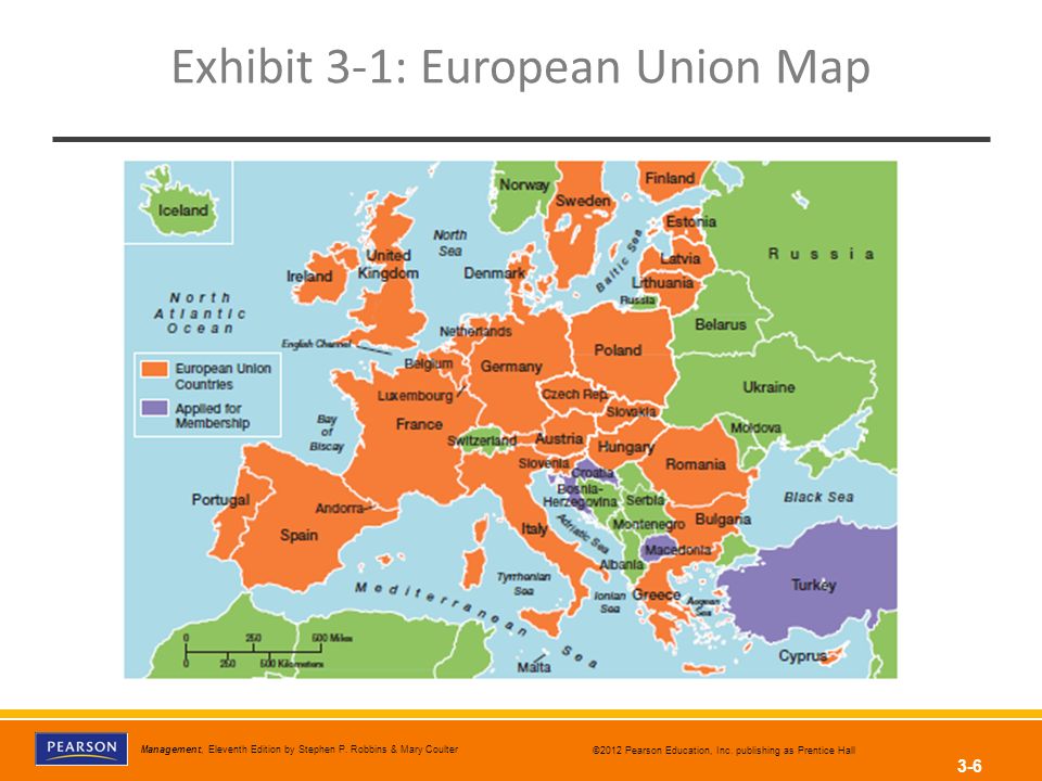 Exhibit 3-1: European Union Map