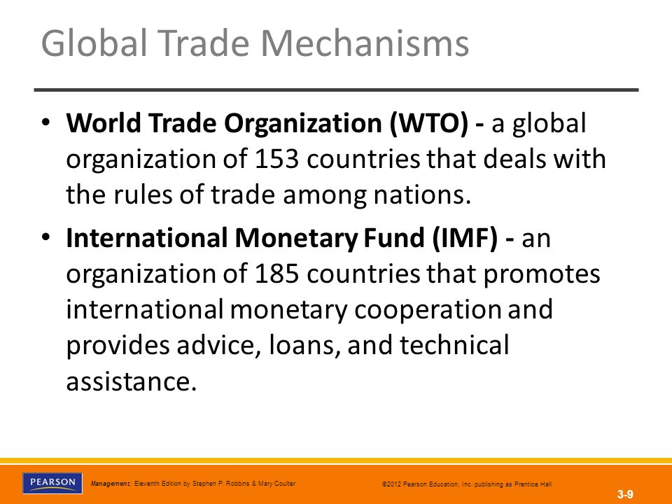 Global Trade Mechanisms