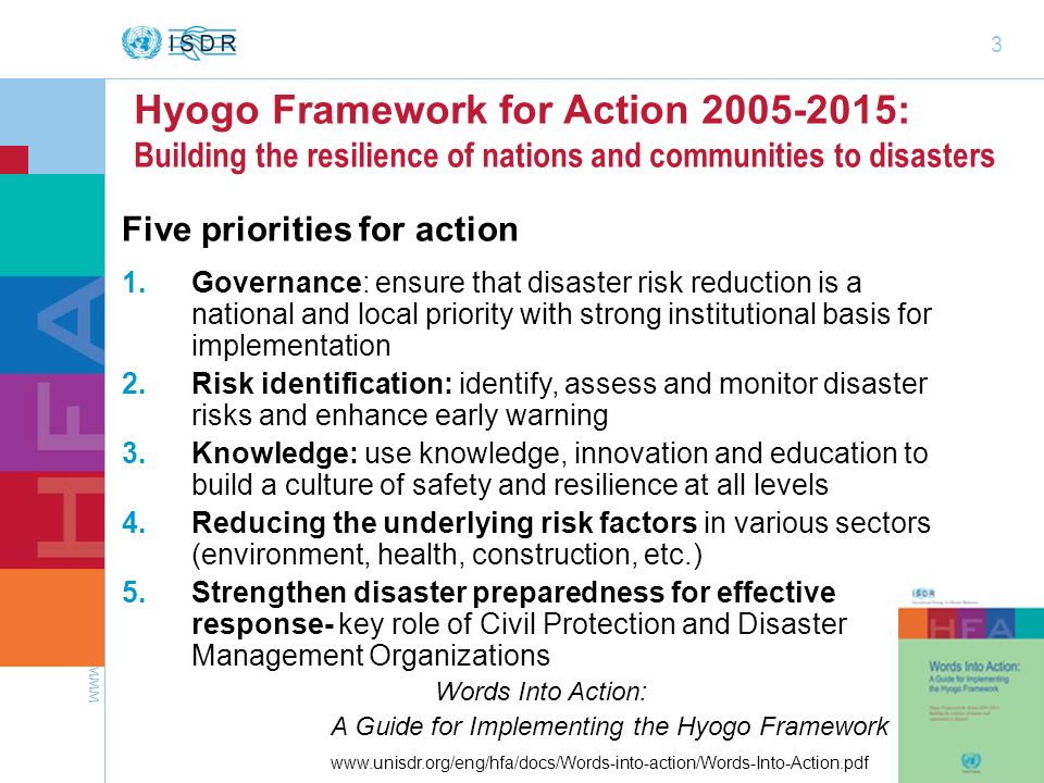 Hyogo Framework for Action :