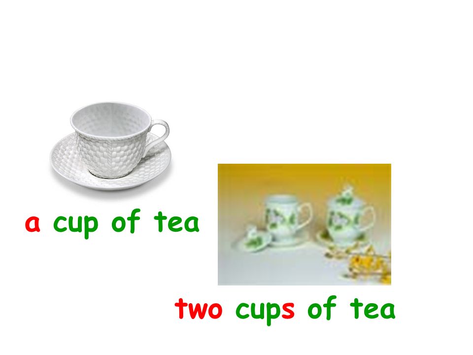 a cup of tea two cups of tea