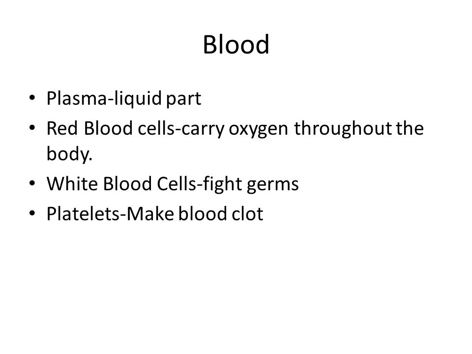 Blood Plasma-liquid part