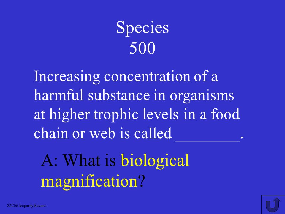 A: What is biological magnification