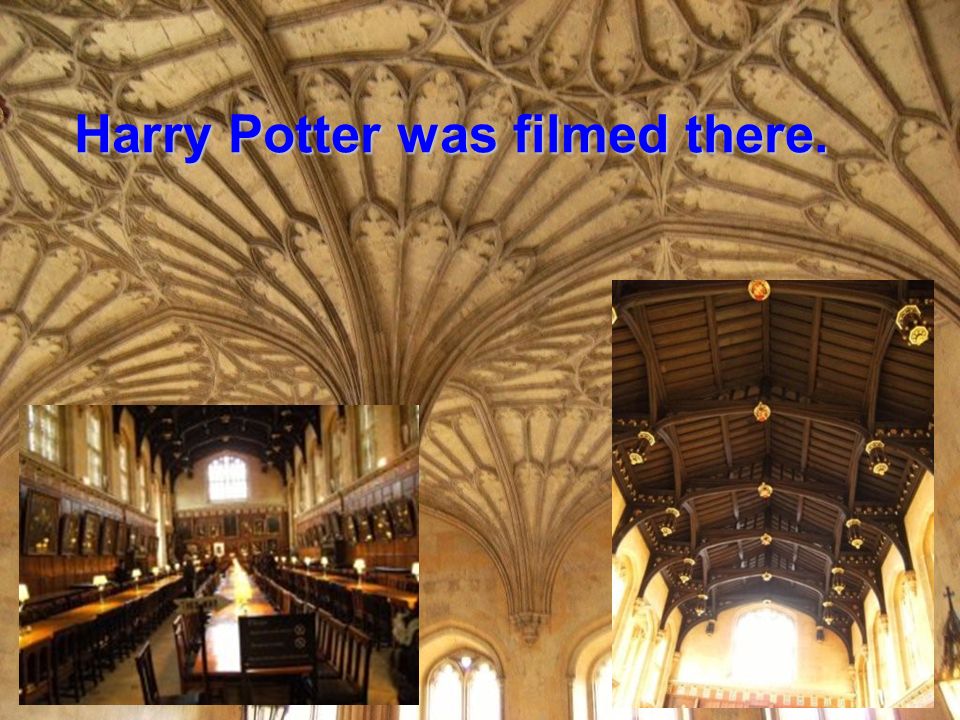 Harry Potter was filmed there.