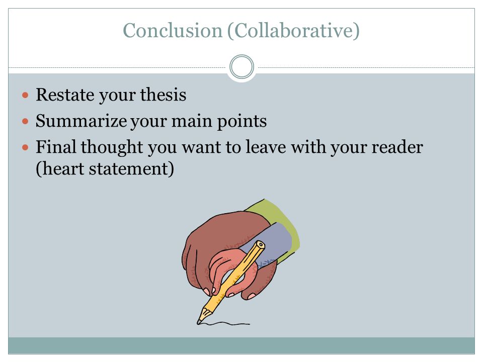 Conclusion (Collaborative)