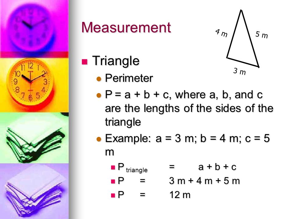 Measurement Triangle Perimeter