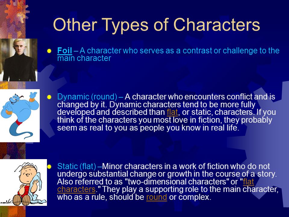 Other Types of Characters