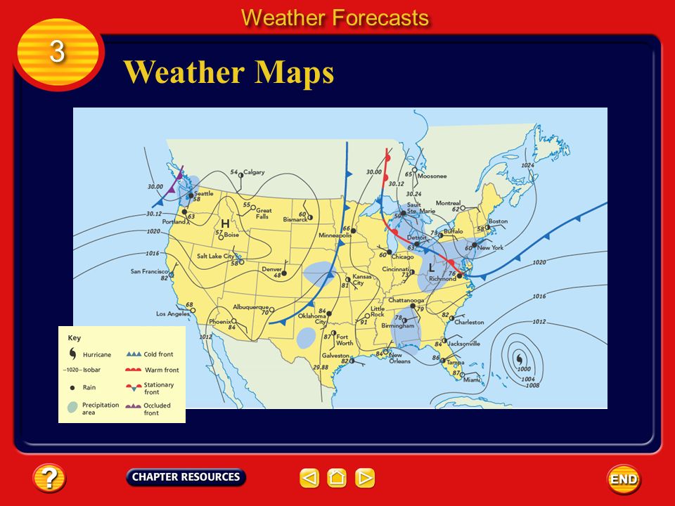 Weather Forecasts 3 Weather Maps