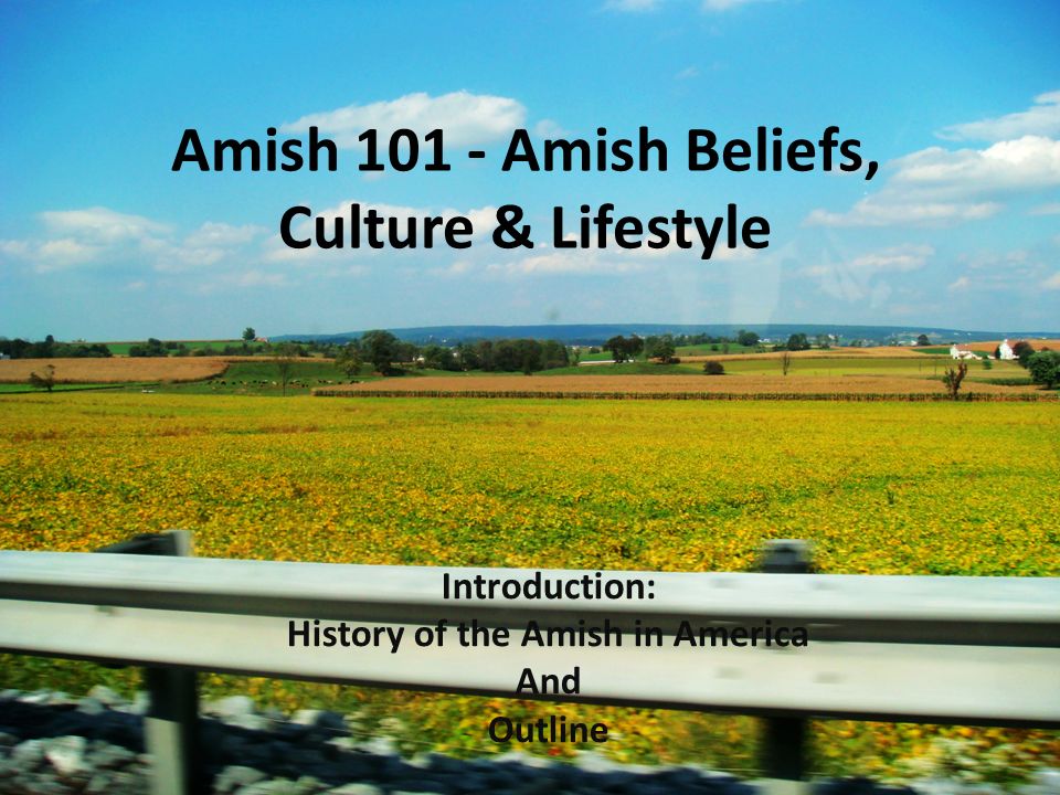 amish culture in america