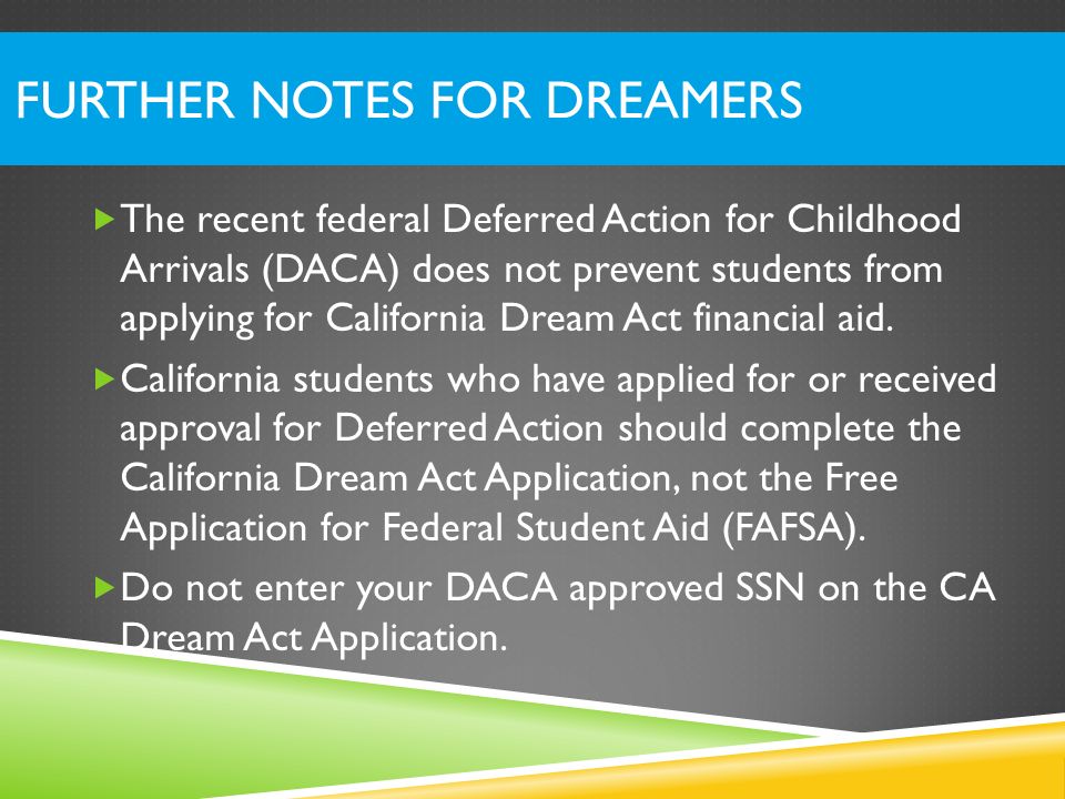 Further Notes for Dreamers