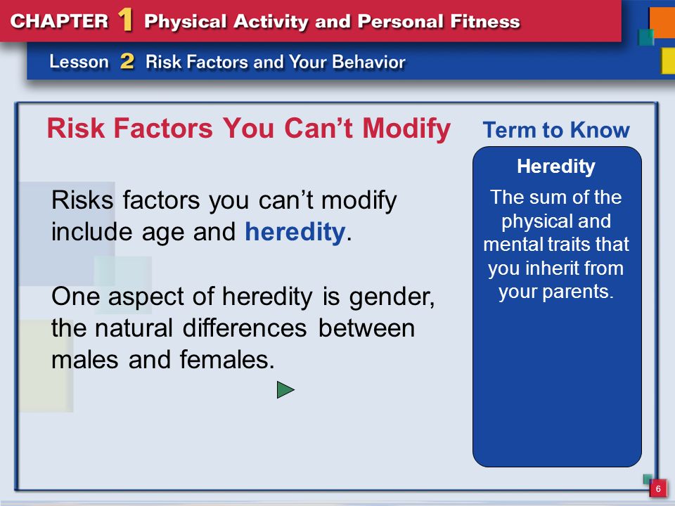 Risk Factors You Can’t Modify