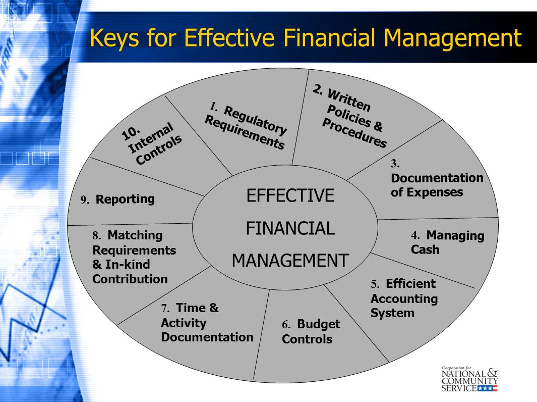 Keys for Effective Financial Management