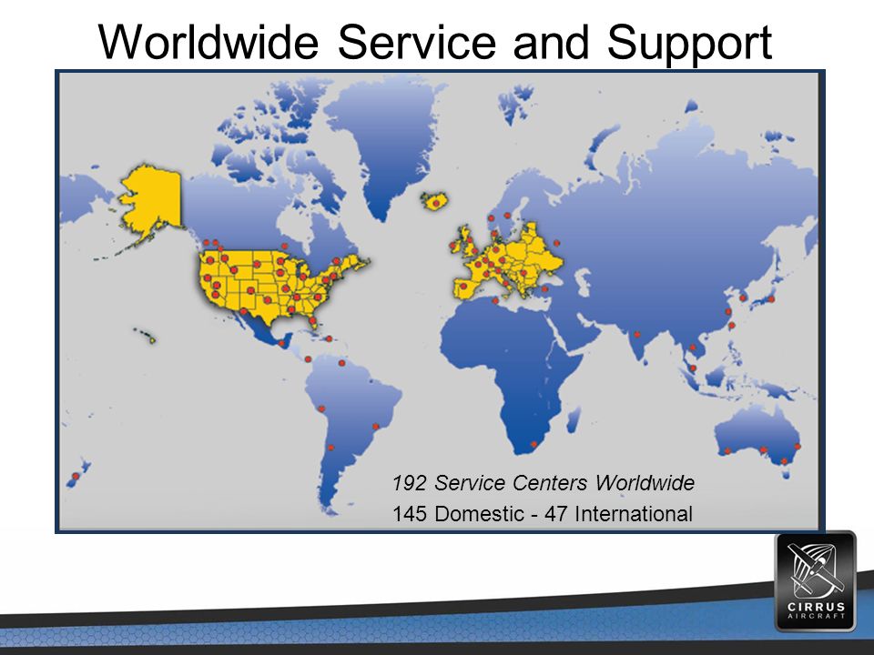 Worldwide Service and Support