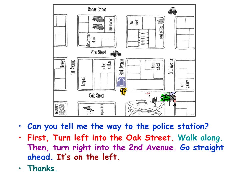Can you tell me the way to the police station